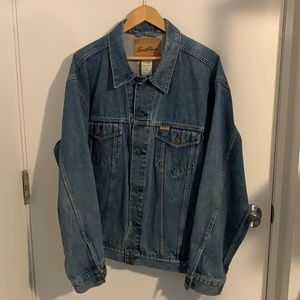 Levis Denim Jacket Levi Strauss Signature Denim Trucker Jean Jacket Men's XL